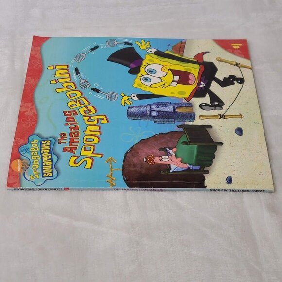 SpongeBob SquarePants Amazing SpongeBobini Steven Banks 2003 Simon PB 1st Ed - Picture 5 of 8